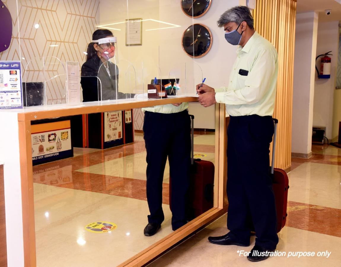 Vaccinated Staff- Spot On 63896 New Hotel Indraprastha Bhopal Exteriör bild